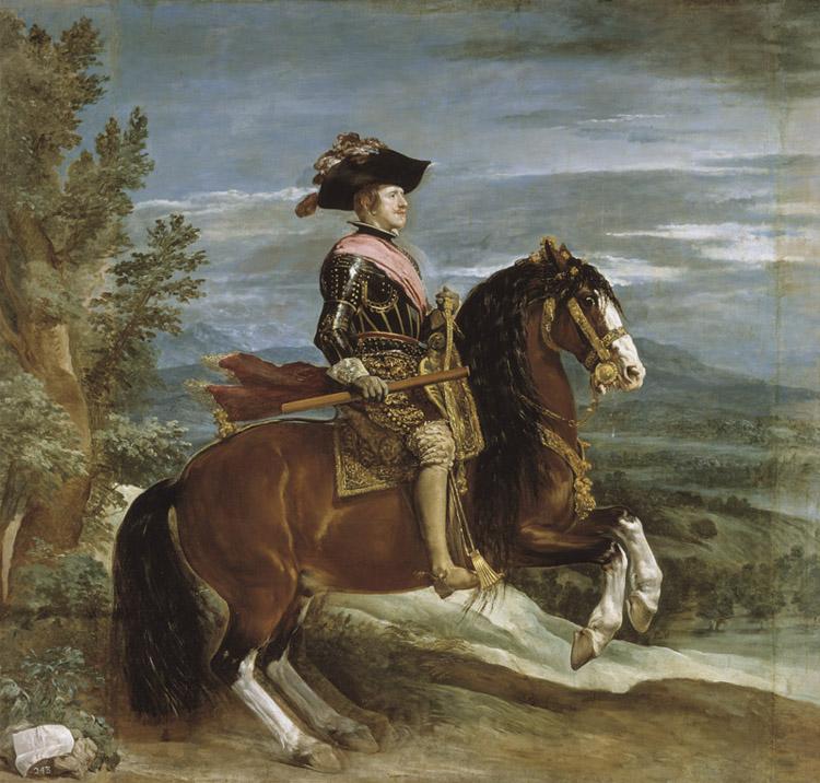 Diego Velazquez Philip IV on Horseback (df01) China oil painting art